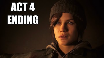 Quantum Break - Act 4 Ending / Beth Death Scene