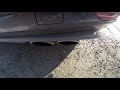 VW GOLF 7 R 2018 exhaust sound view