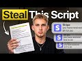 The best $5k/mo appointment setting script (2026)