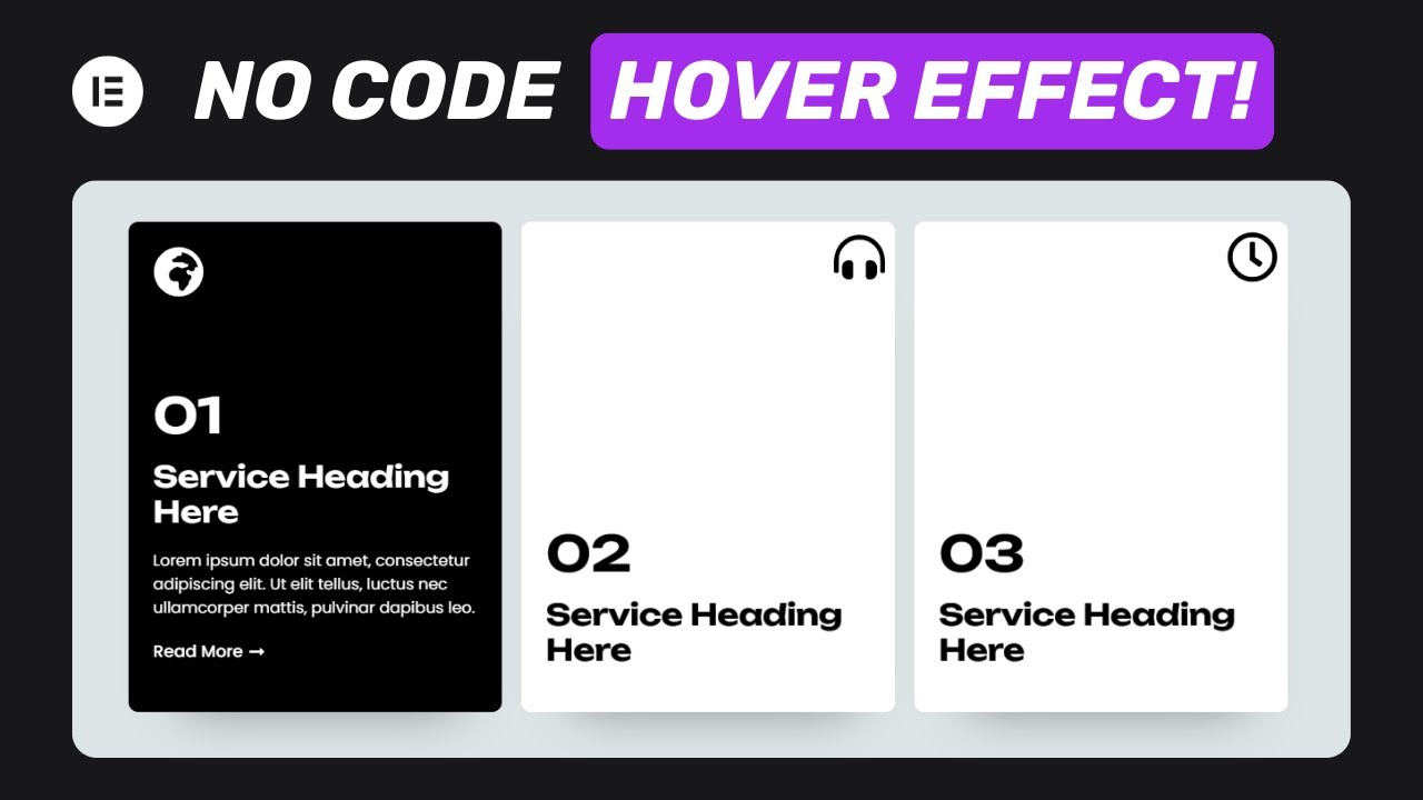 Mastering Elementor : No Code Hover Effects You Must Try! - YouTube