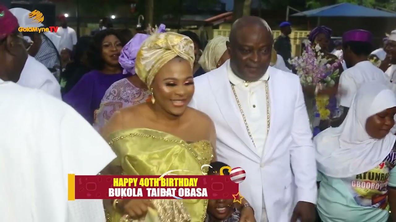 Lagos Speaker's Wife, Bukola Taibat Obasa @40