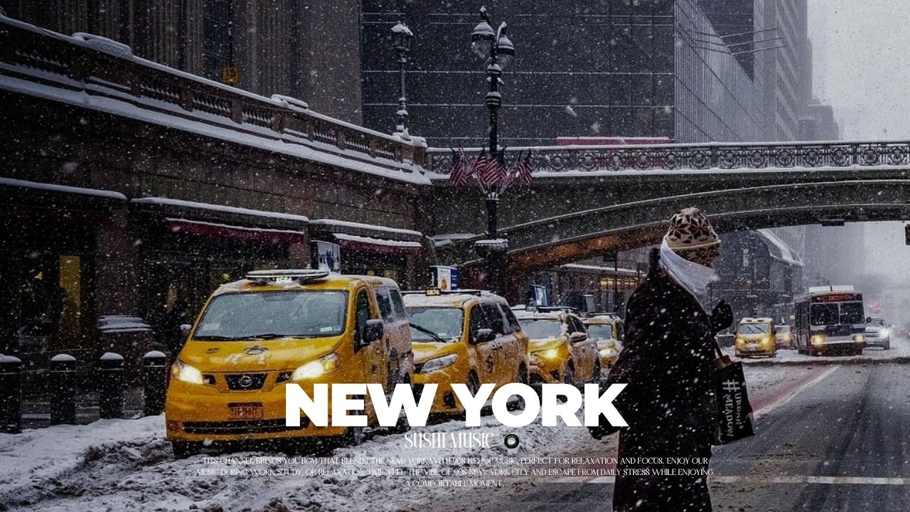 NYC JAZZ HIPHOP | 90s SOUL BOOM BAP | Walk / background / work / relax | Gat cha