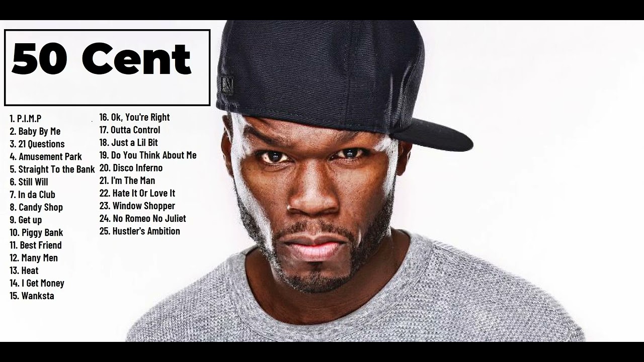 50 CENT 2022 GREATEST HITS - 50 CENT PLAYLIST - 50 CENT BEST SONGS ...