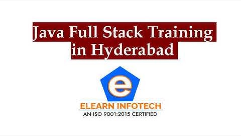 Java Full Stack Developer Course in Hyderabad