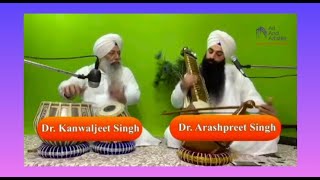 Dr. Arashpreet Singh plays Rare instrument Mayur Veena... Raag Puriya Dhanashri