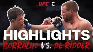 Highlights Caio Borralho Vs. Reinier De Ridder Ufc 326