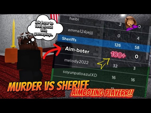 📥Roblox script hack📥, 🗡️map murderers vs sheriffs🗡️, credit  Ro-Flux, mobile/PC