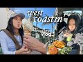 West coast roadtrip to la  cafs thrifting snackies
