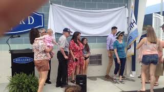 Dedication of the Clyde 'Butch' Seidle Community Pool in Hilliard