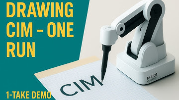 Drawing “CIM” with Dobot Magician Lite | Teach & Playback
