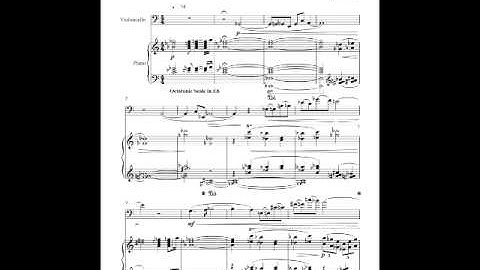 Just a Nightmare (for Cello & Piano) - Composed by Alberto (Aldy) Santos