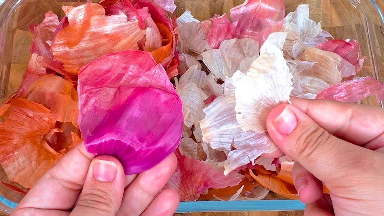 Never throw away the peels of garlic and onions again. YouTube