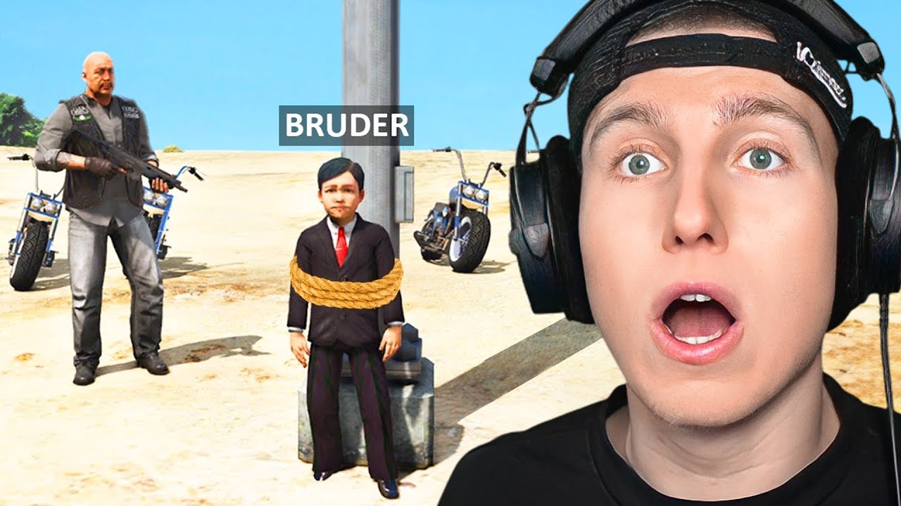 24 Stunden KLEINER BRUDER RETTEN in GTA 5!