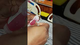 Injection Mix Ns Saline 😱💉 #injection #doctor #nursing