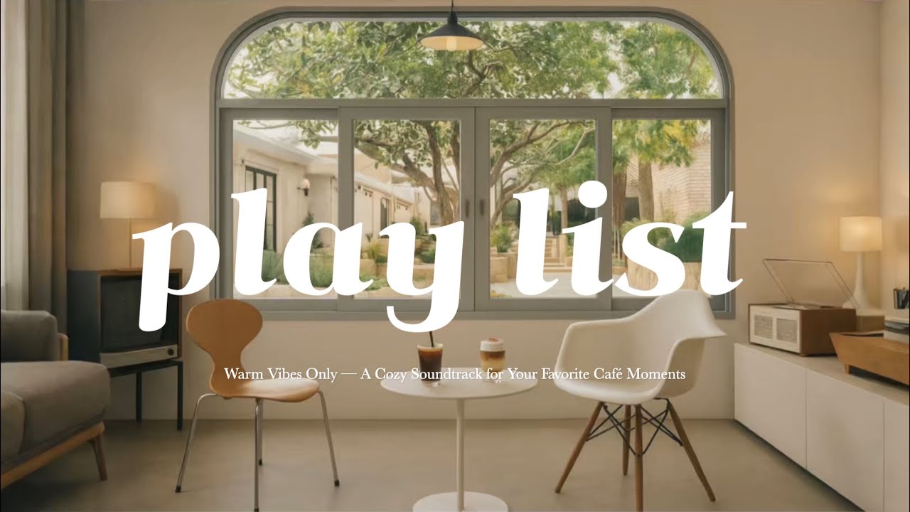 Playlist ☕ 내 공간이 카페가 되는 방법, 요즘 카페에서 자주 트는 감성 음악