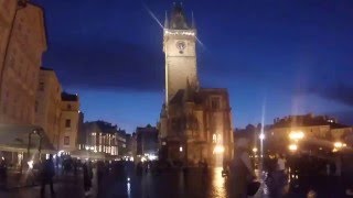 Flying Into Prague