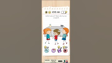 Brain Test: Tricky Puzzles Level 300 Walkthrough Solution By Mobile Gaming Junction