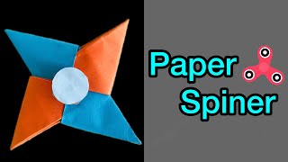 How to creat paper spiner ♦️🤗#trending #viral #origami