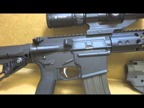 Nodak Spud Wilson Combat AR-15/AK 7.62X39 Build with Graphite Black Cerakote