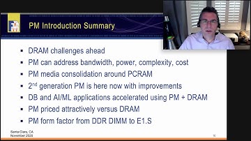 FMS 2020 Persistent Memory Track - Annual Update on Persistent Memory