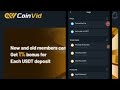 NEW USDT EARNING APP BEST MINING WEBSIT COINVID