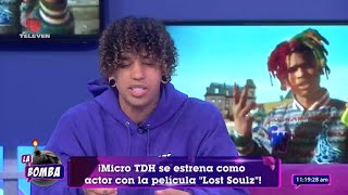 Micro TDH se estrena como actor en la película “Lost Soulz” – La Bomba 07/06/24