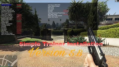 How To Install Simple Trainer| GTA 5