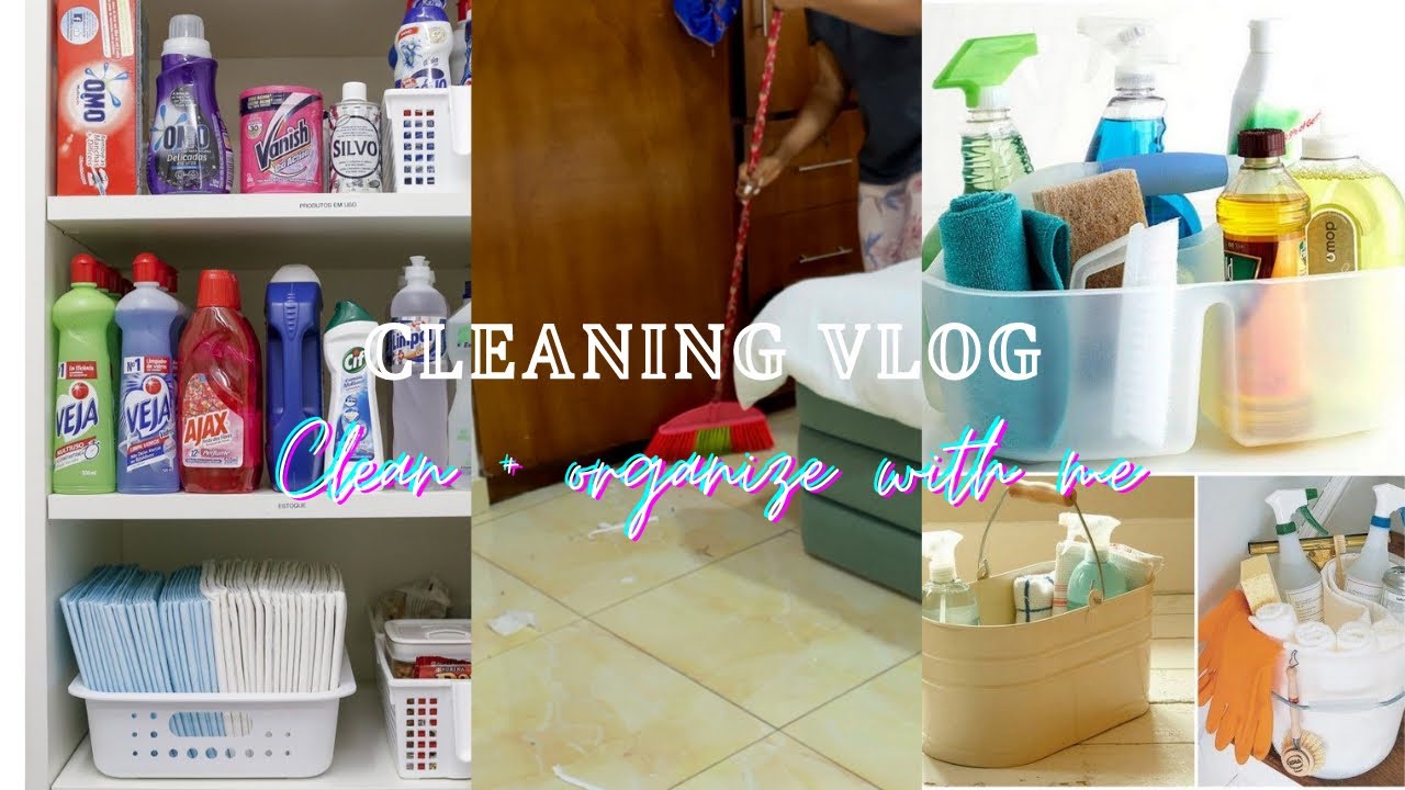 CLEANING VLOG: clean + organize with me