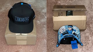 帽子 Huberstore Invincibles Cap NAVY navygreytruckerfront_1024x1024