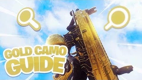 The COMPLETE ISO GOLD CAMO Guide in Modern Warfare (Tips and Tricks)