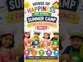Summer camp day 6 #activity#earlylearning#toddleractivities#viral #trending #explore #youtube #short