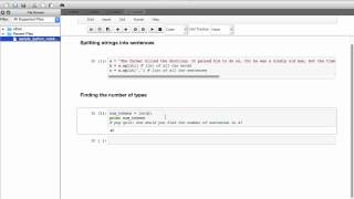 DoL Python lesson 04 - using split delimiters and the set command