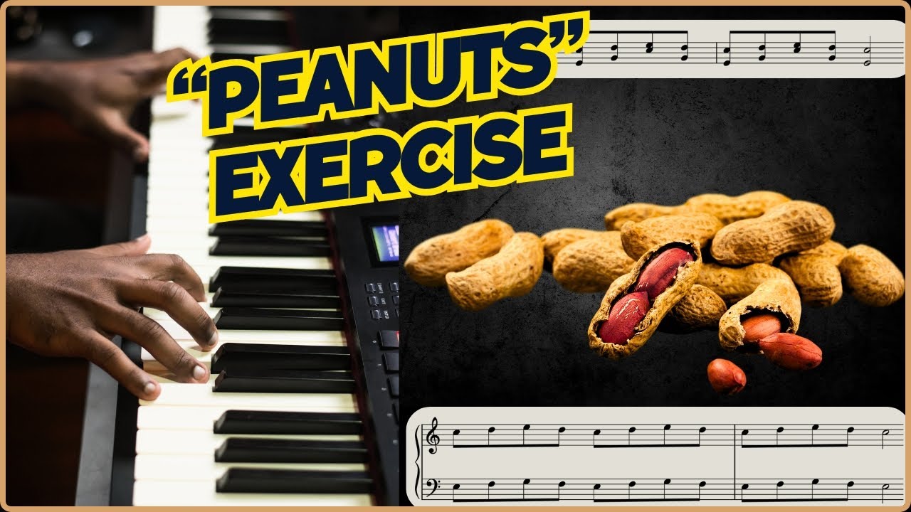 The "Peanuts" 🥜 Exercise for Scale, Chord & Inversion Practice