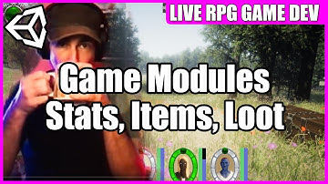 RPG Game Dev LIVE - #47 Join Infinity PBR / Magic Pig Games working on Legend of the Stones in Unity