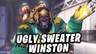 Ugly Sweater Winston Shop Skin Overwatch 2 Season 8