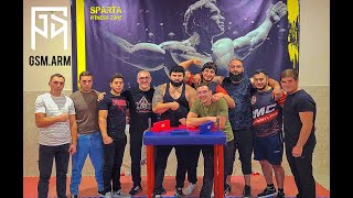 Armenian ArmWrestling Champions |  Чемпионы работают над слабыми местами