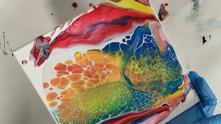 SURPRISING RESULTS! Mixing Artists Loft ready-mixed pour paint with other paints