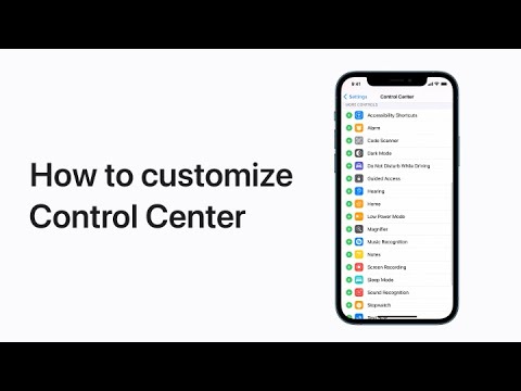 How to customize Control Center on iPhone, iPad, and iPod touch — Apple Support