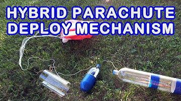 Water Bottle Rocket Hybrid Parachute Deploy Mechanism Tutorial