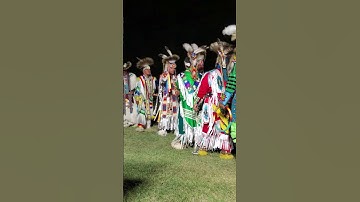 Grass Dancers becoming friends again after the competition  #nativeamericanindigenous #indigenous