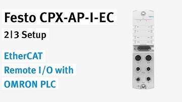 CPX-AP-I-EC EtherCAT Remote I/O with OMRON PLC | 2/3 Setup