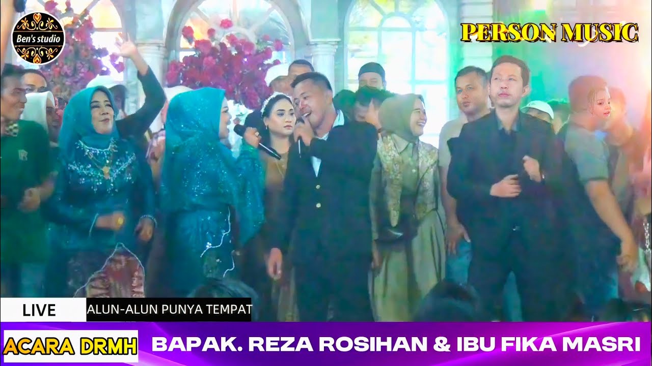 PERSON MUSIC PLG ||DUET BPK REZA & IBU FIKA ||ACARA DRMH BPK REZA & IBU FIKA||LIVE ALUN2 M.LKTN 