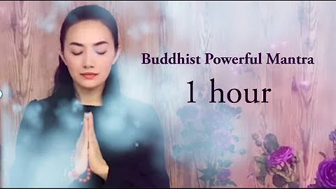 BUDDHIST POWERFUL MANTRA NO ADS in video Chanting 1 hour in Sanskrit ( Amitayus )