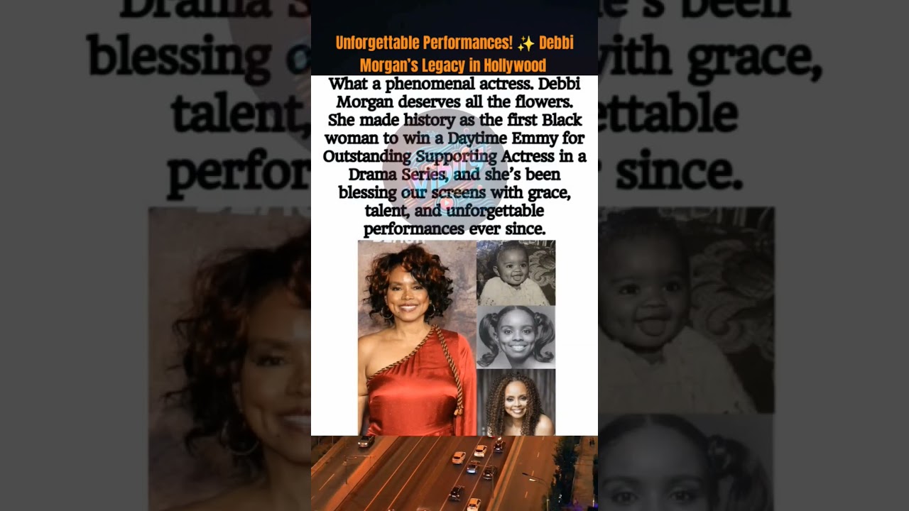 Unforgettable Performances!Debbi Morgan’s Legacy in Hollywood 