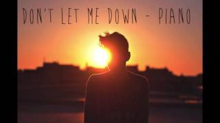 Dont let me down - Piano & Cello The Chainsmokers @CarlosBlascoPiano