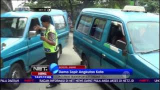 Download lagu Tak Berizin, Petugas Bubarkan Demo Angkutan Umum di Bogor - NET12