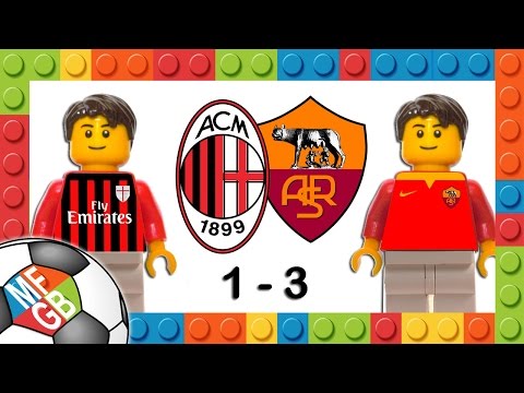 Inter Roma 3-1 • Serie A 2022 • Gol e Sintesi 23/04/2022 • All Goals &  Highlights in Lego Football 