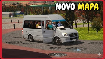 🟡 proton bus simulator - SAIUU NOVO MOD MAPA COM ZONA RURAL E FAVELAS