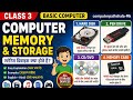 Computer  memory and storage🖥️⌨️🏧🏅🥉💻💕🤓💥💢💯 in Hindi &amp; English | Easy Computer Learning👍👍