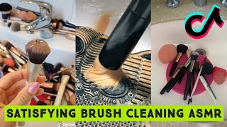 Satisfying ASMR Brush Cleaning [2020] No Music